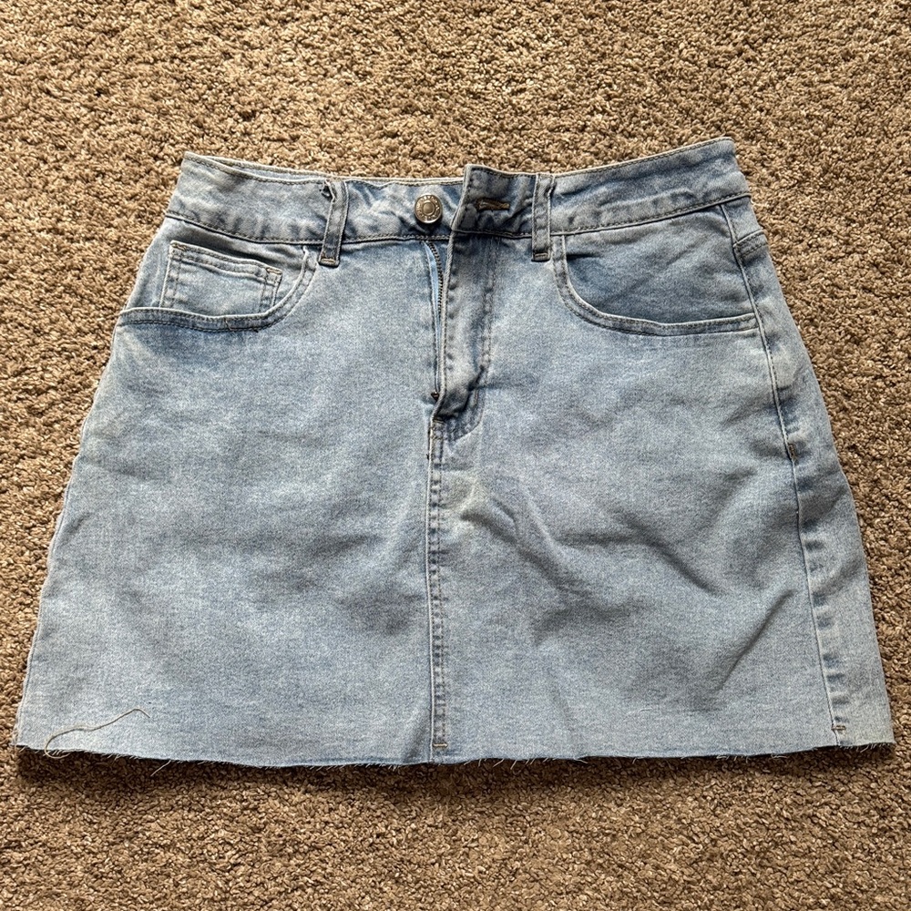 Denim Blue Women's Skirt